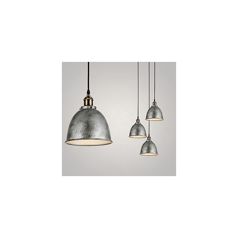 1 Lichter Pendelleuchten Antik Vintage Stil Industrie Stil Eisen Metalle Drop Light