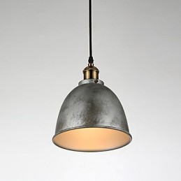 1 Lichter Pendelleuchten Antik Vintage Stil Industrie Stil Eisen Metalle Drop Light