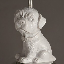 Die Cartoon-Hund-Hängelampe Taipei Rural Glass Individuality Creative Small Droplight Lamp