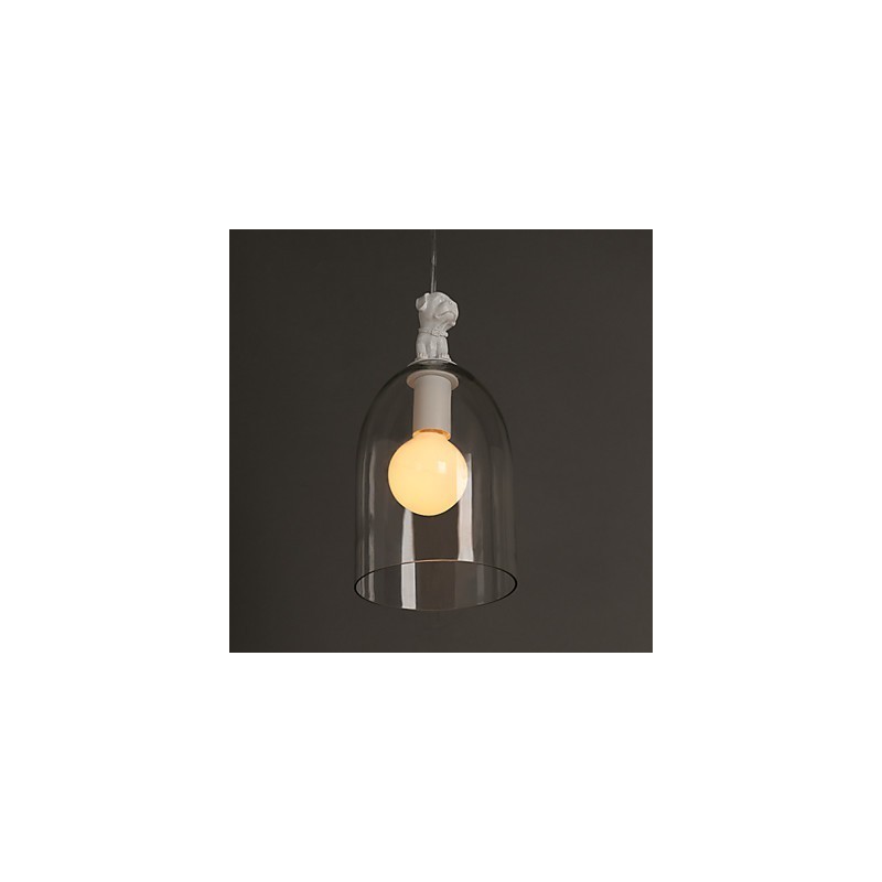 Die Cartoon-Hund-Hängelampe Taipei Rural Glass Individuality Creative Small Droplight Lamp