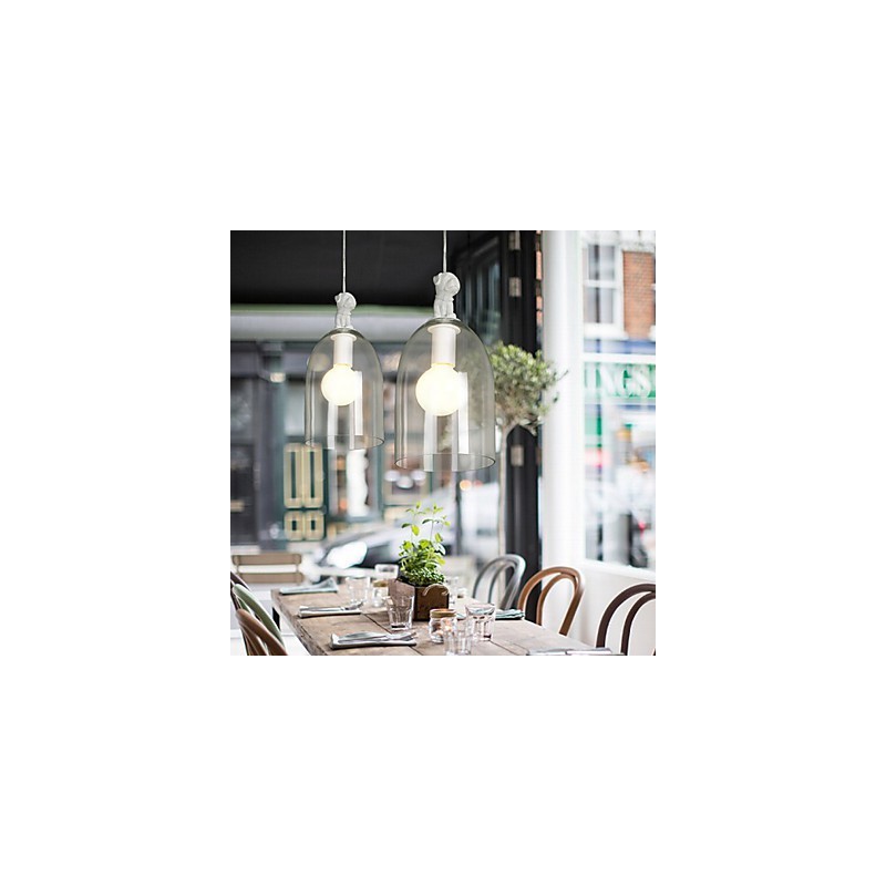 Die Cartoon-Hund-Hängelampe Taipei Rural Glass Individuality Creative Small Droplight Lamp