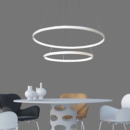 Pendelleuchte Modernes Design Hochwertige Zwei Ringe