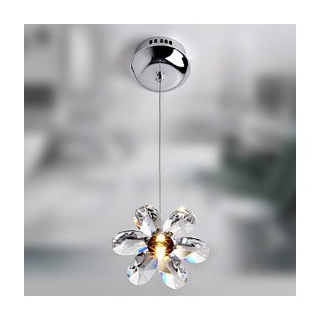 Moderne, zeitgenössische Pendelleuchte im Mini-Stil aus galvanisiertem Kristall Moderne, zeitgenössische Pendelleuchte im Mini-Stil aus galvanisiertem Kristall