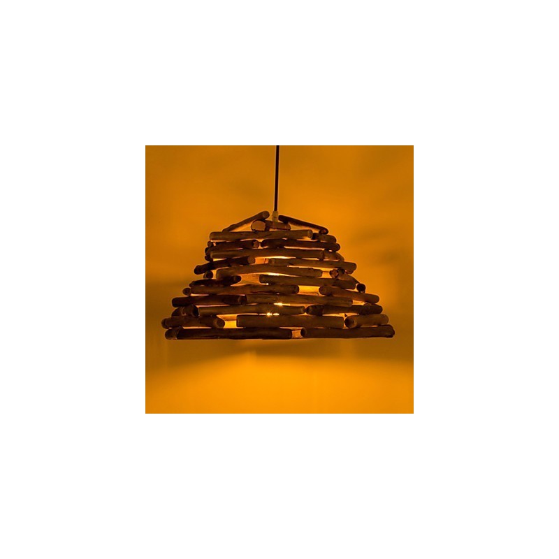 Retro Klassische Holz Decke Lichter Einfache Anhänger Lampen Cafe Anhänger Lampe