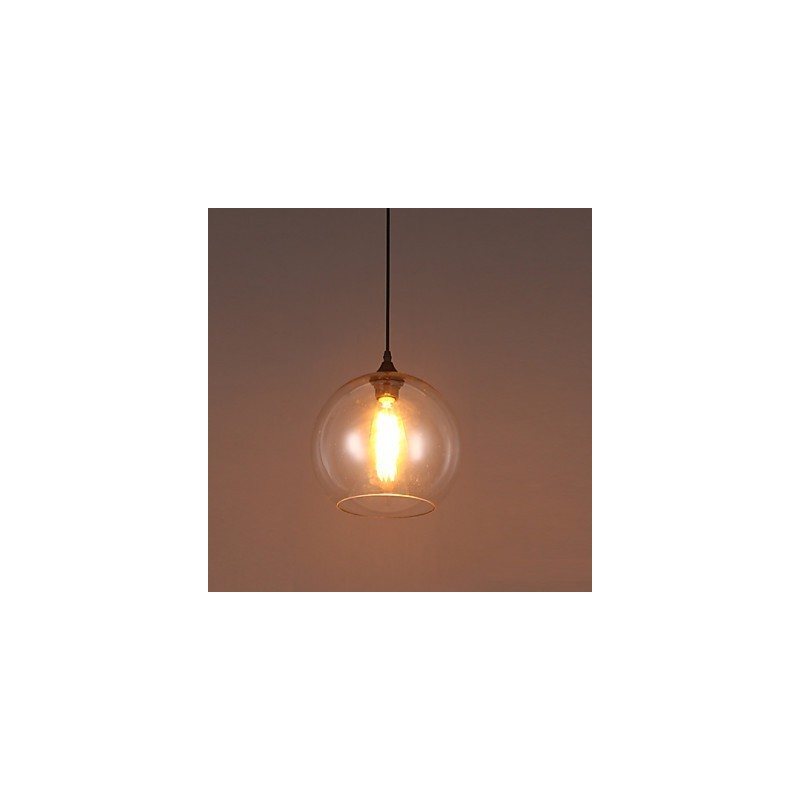 Amerikanischen Kreative Nordic Vertraglich Ländlichen Glas Ball Single Head Droplight Lanp