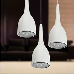 Moderne zeitgenössische Globus Malerei Metall Pendelleuchte