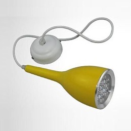 Moderne zeitgenössische Globus Malerei Metall Pendelleuchte