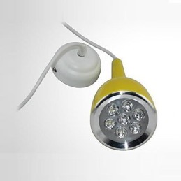 Moderne zeitgenössische Globus Malerei Metall Pendelleuchte