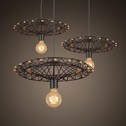 Retro Klassische Metall Decke Lichter Einfache Anhänger Lampen Cafe Anhänger Lampe