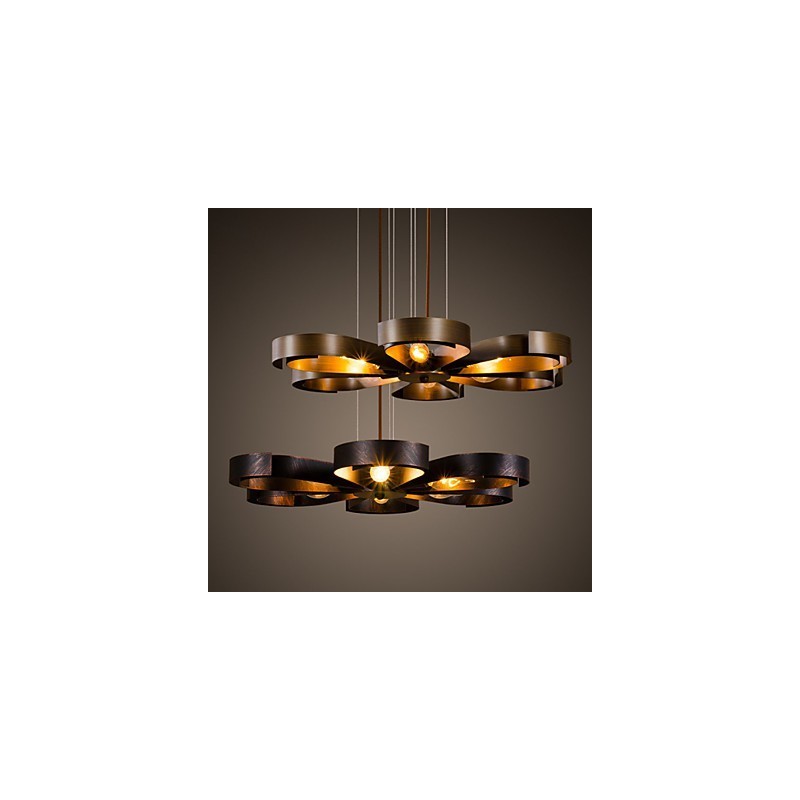 Retro Klassische Metall Decke Lichter Einfache Anhänger Lampen Cafe Anhänger Lampe