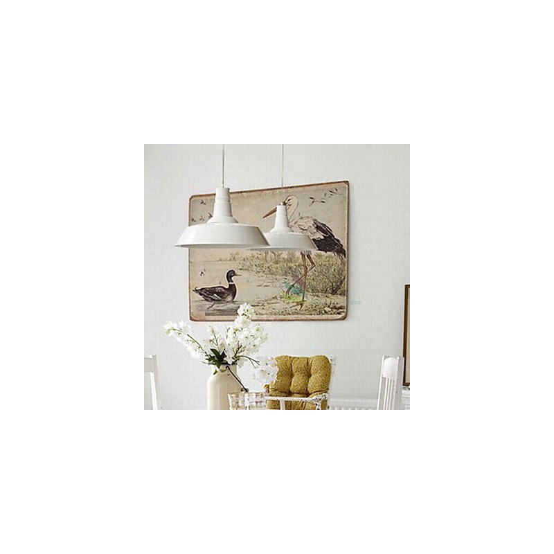 Loft-Stil Wiederherstellung der alten Weisen Art Studio Industrielle Single Head Pendelleuchte