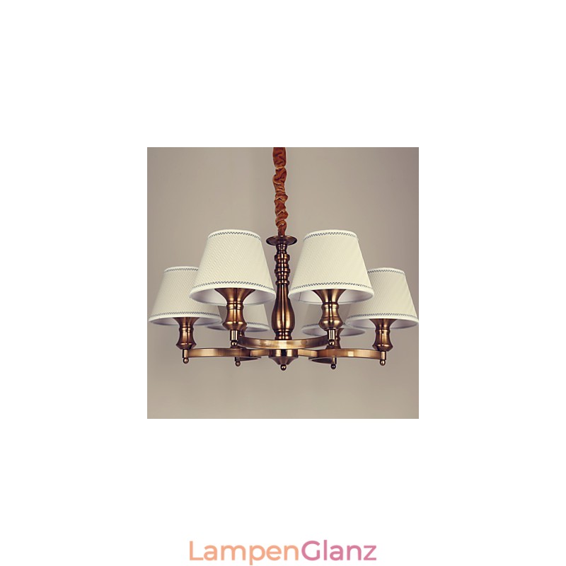 Rustikaler Kronleuchter im Vintage-Mini-Stil aus galvanisiertem Metall der Lodge