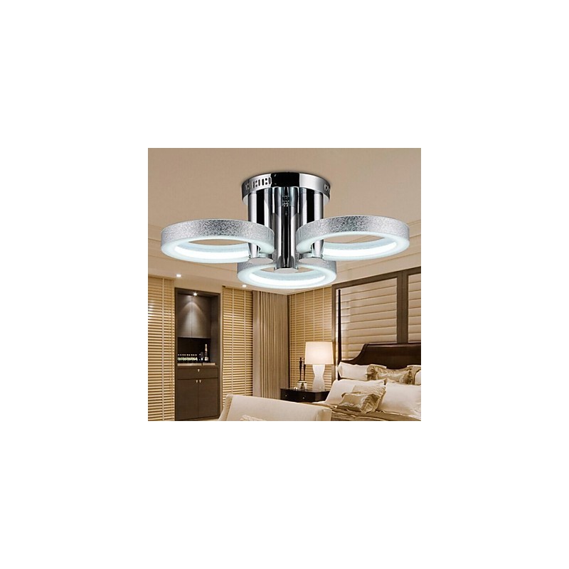 Kronleuchter Modern Silber 3 Lichter