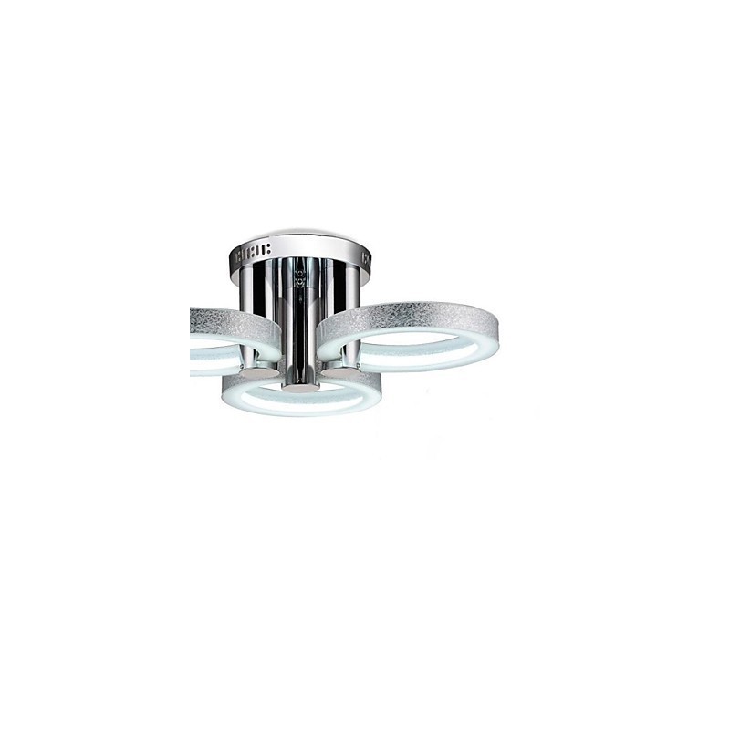 Kronleuchter Modern Silber 3 Lichter