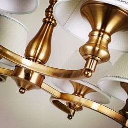 Rustikaler Kronleuchter im Vintage-Mini-Stil aus galvanisiertem Metall der Lodge