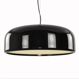 Retro-Pendelleuchte mit Schalenmalerei