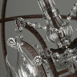 Kronleuchter Kristall Traditionell Klassisch Metall