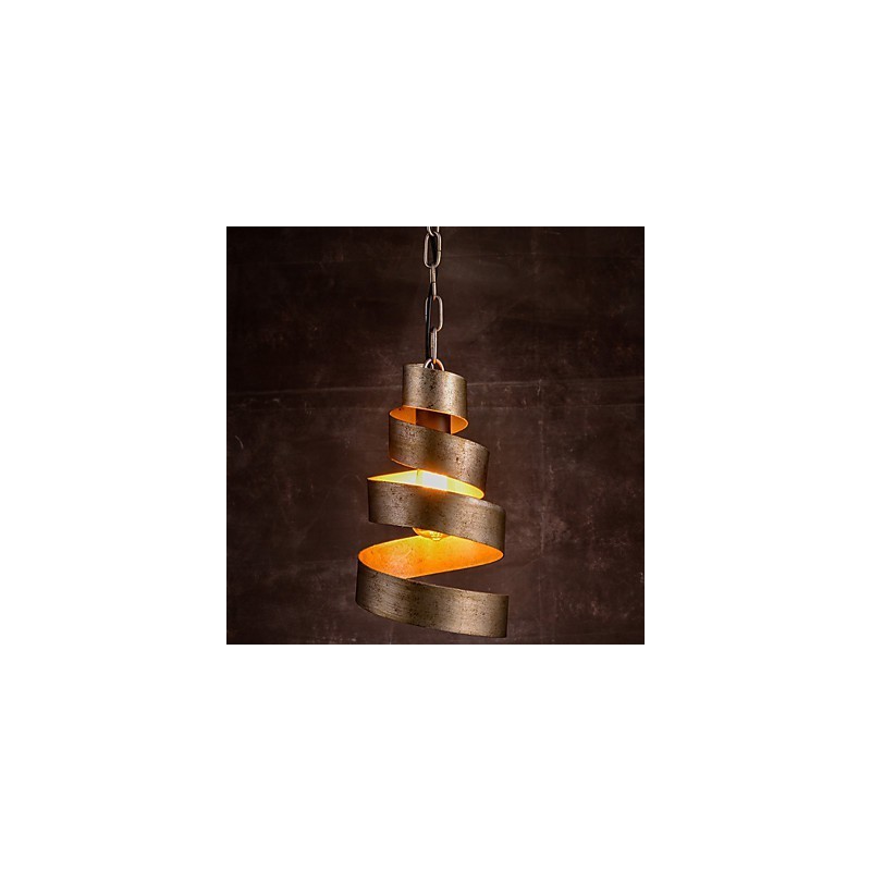 Retro Eisenlampe Moderner minimalistischer Kronleuchter im Industriestil