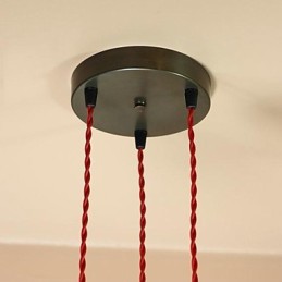 Unterputzleuchte im Country-Mini-Stil aus galvanisiertem Metall