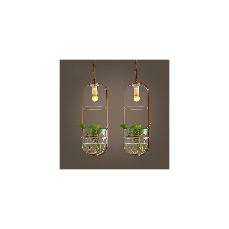Moderne Pendelleuchte im zeitgenössischen dekorativen Design (ohne Pflanzen)
