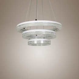 Kristall Pendelleuchte Moderne Lampe Drei Ringe